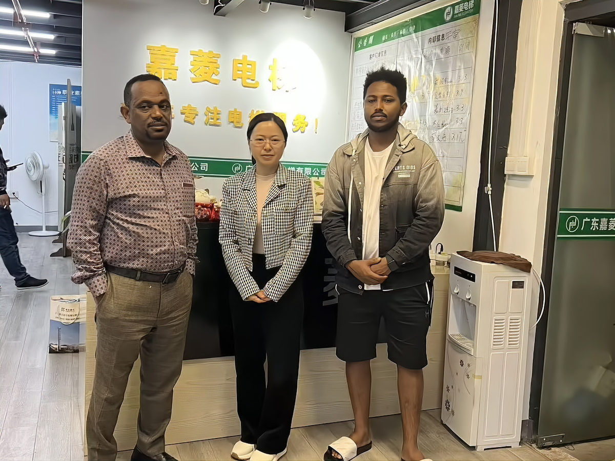 海外客户到访嘉菱电梯参观洽谈